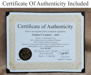 Certificate of Authenticity. 